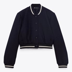 Zara Crop Bomber Jacker